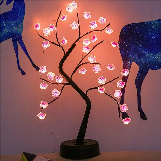 Lámpara Árbol Flor de Cerezo