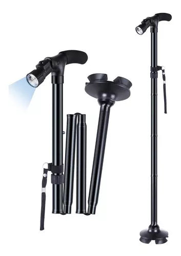 Bastón Plegable con Luz LED