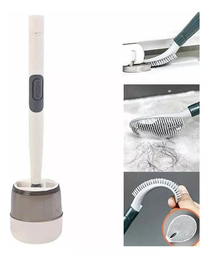 Cepillo Silicona con Dispensador