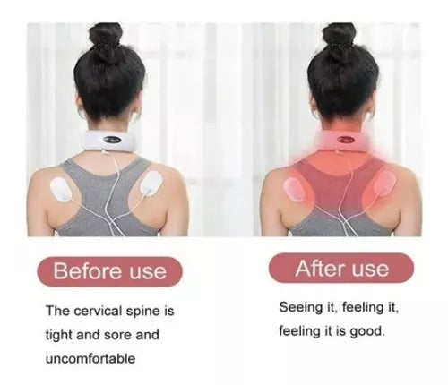 Electro Estimulador Cervical con 2 Electrodos