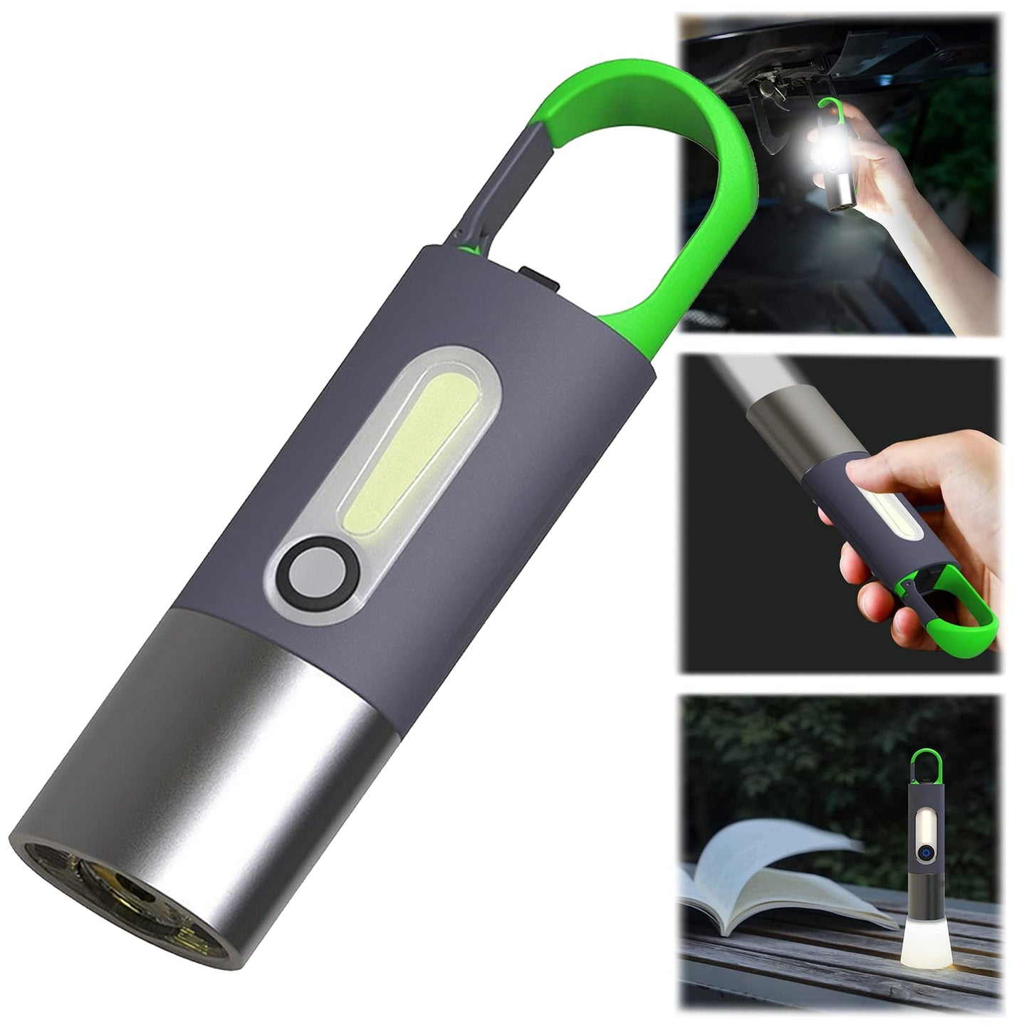 Linterna LED Portátil y Recargable