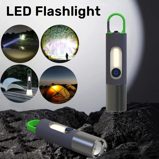 Linterna LED Portátil y Recargable