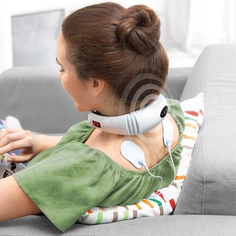 Electro Estimulador Cervical con 2 Electrodos